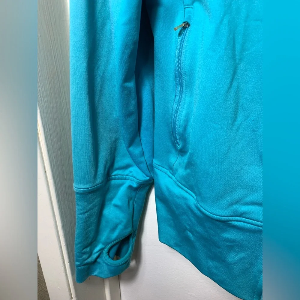 π ALO Yoga Blue Zip-Up Hoodie β Size M β Comfiest Thing You'll Ever Own! π - Picture 2 of 16